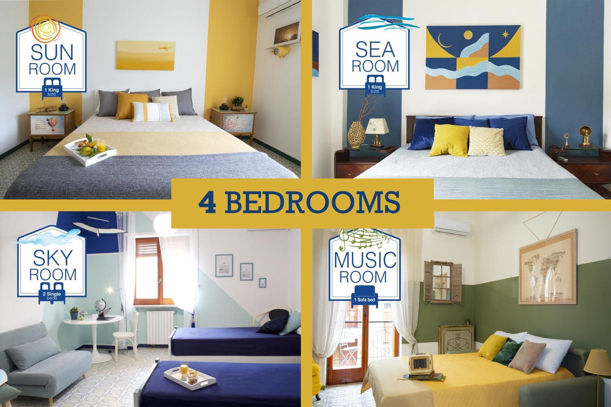 Apartmán Casa Derosa In Sorrento Centro Exteriér fotografie
